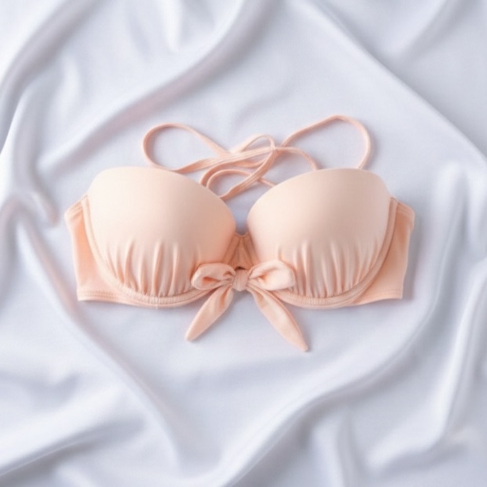 Women’s Orange Crème Push Up Bra